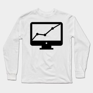 Charts screen Long Sleeve T-Shirt